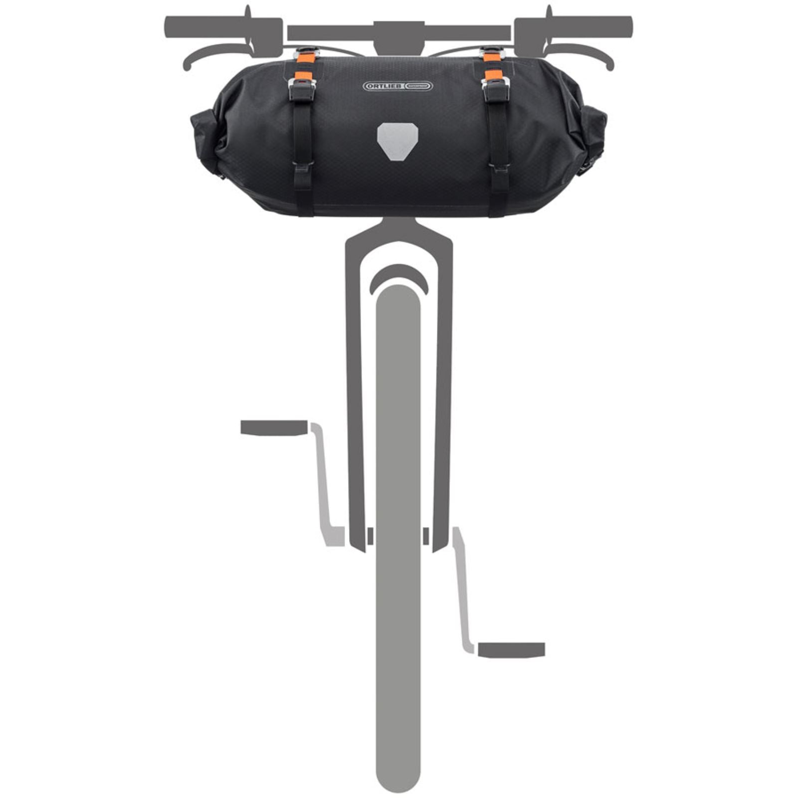 Ortlieb Handlebar-Pack Flex - 9/Liter - Black Matte [MPN: F9919]_1998492
