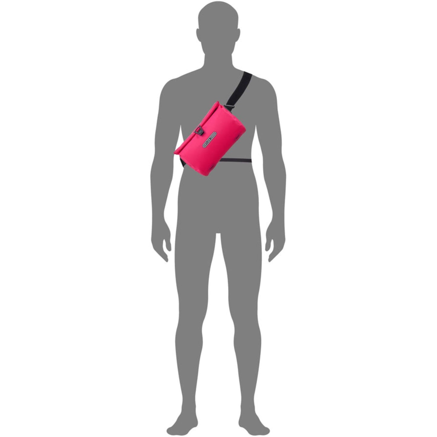 Ortlieb Velo-Sling Flex Handlebar Bag - 2.5/Liter - Cyber Pink [MPN: F3273]_1998637