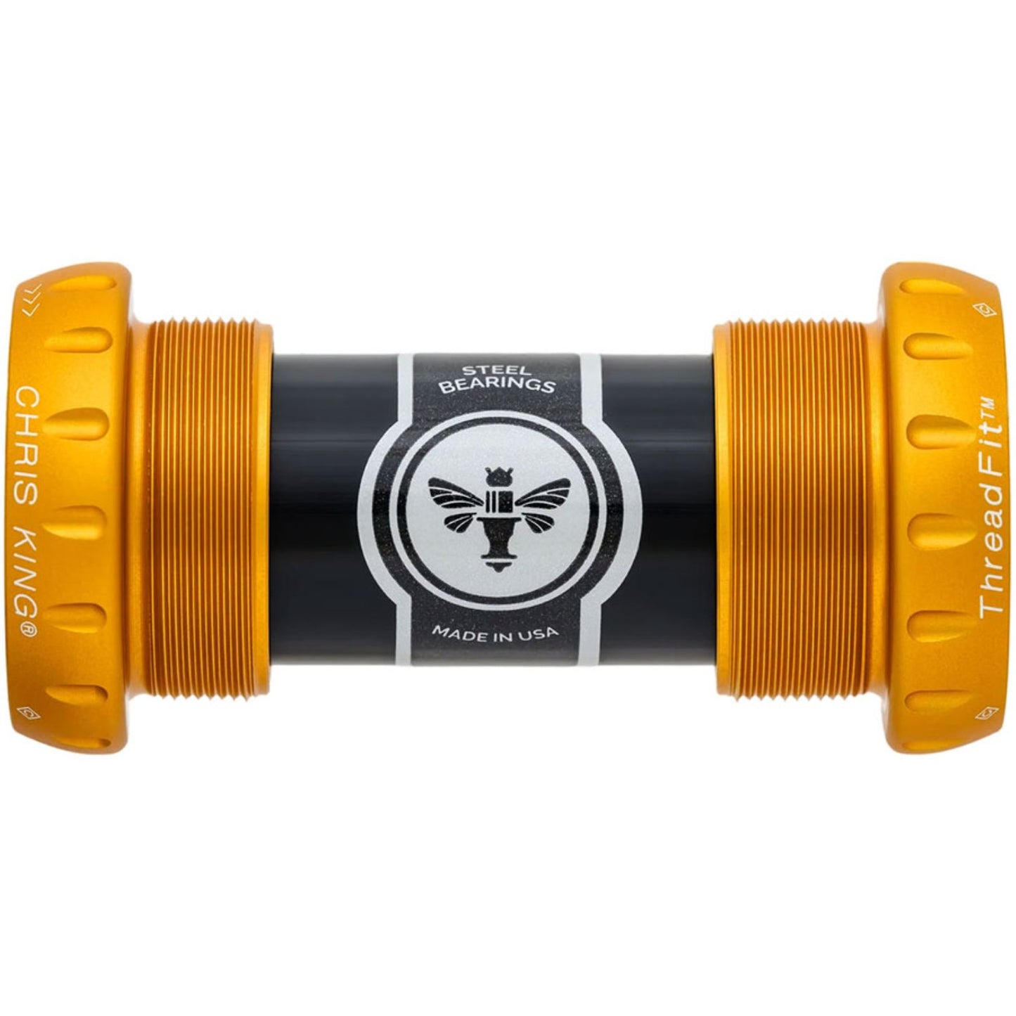 Chris King ThreadFit 24 Bottom Bracket - English, 50th Anniversary Matte Gold [MPN: AAY2]_1998669