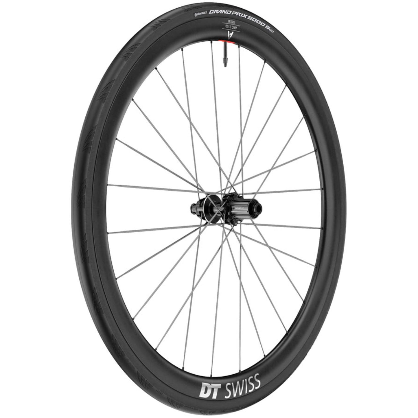 DT Swiss ARC 1100 Spline CS 38 Rear Wheel - 700, 12 x 142mm, Black [MPN: WARC110NIDJCA29411]_1999396