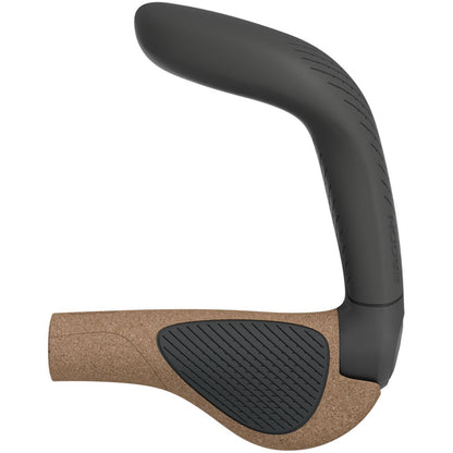 Ergon GP5 Evo BioKork Grips - Lock-On - Small - Black/Tan [MPN: 42410371]_1998756