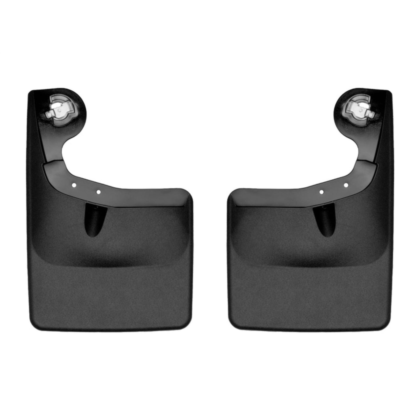 WeatherTech No Drill Rear Mudflaps fits 2021 Ford F-150 without OEM Flares [MPN: 120134]_1999511