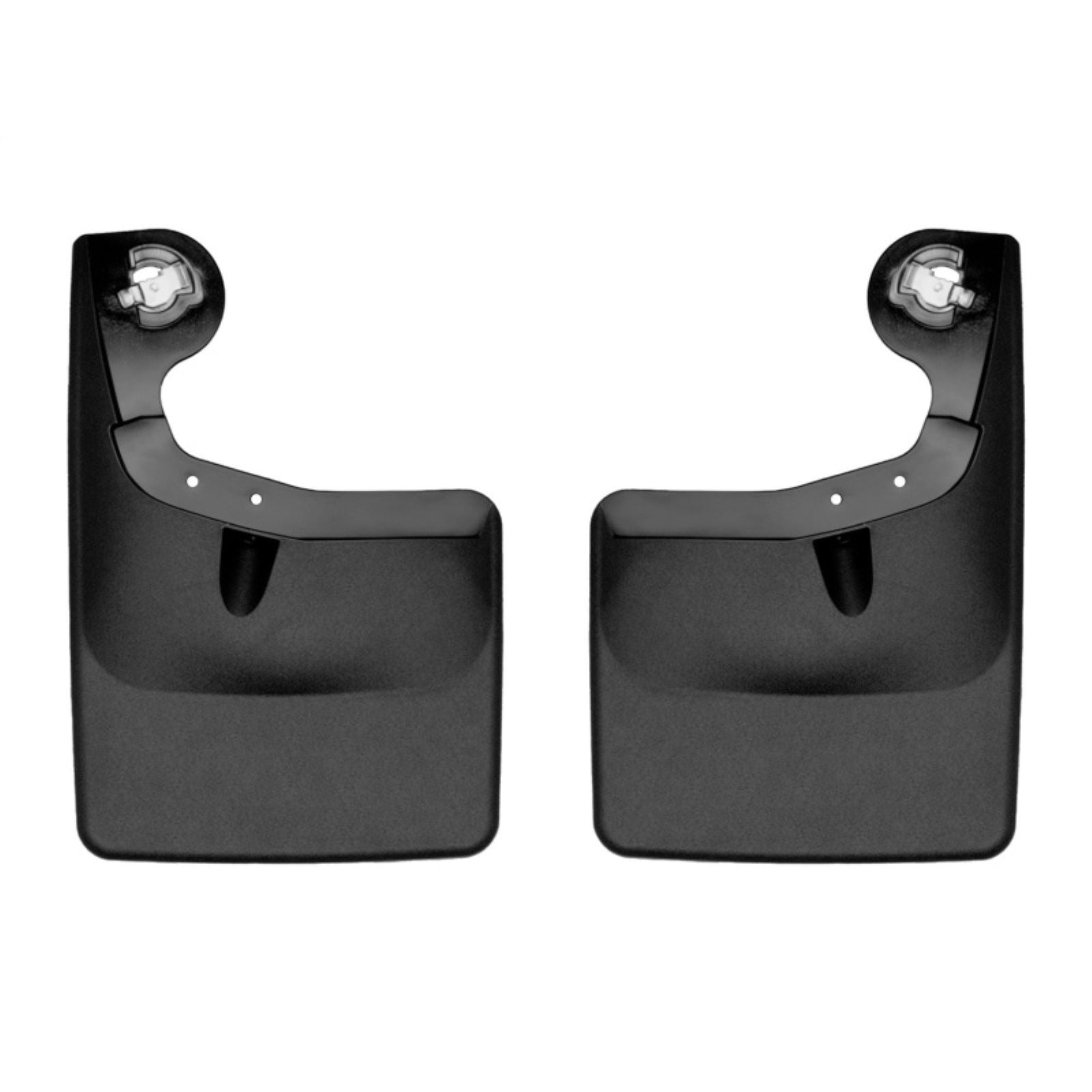 WeatherTech No Drill Rear Mudflaps fits 2021 Ford F-150 without OEM Flares [MPN: 120134]_1999511