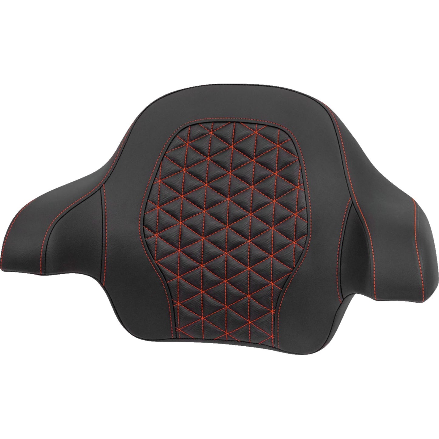 Saddlemen Tour-Pak® Passenger Pad - Tri-Gripper - Red Stitch fits FLH/FLT  [MPN: 814-07-15604]_2016011