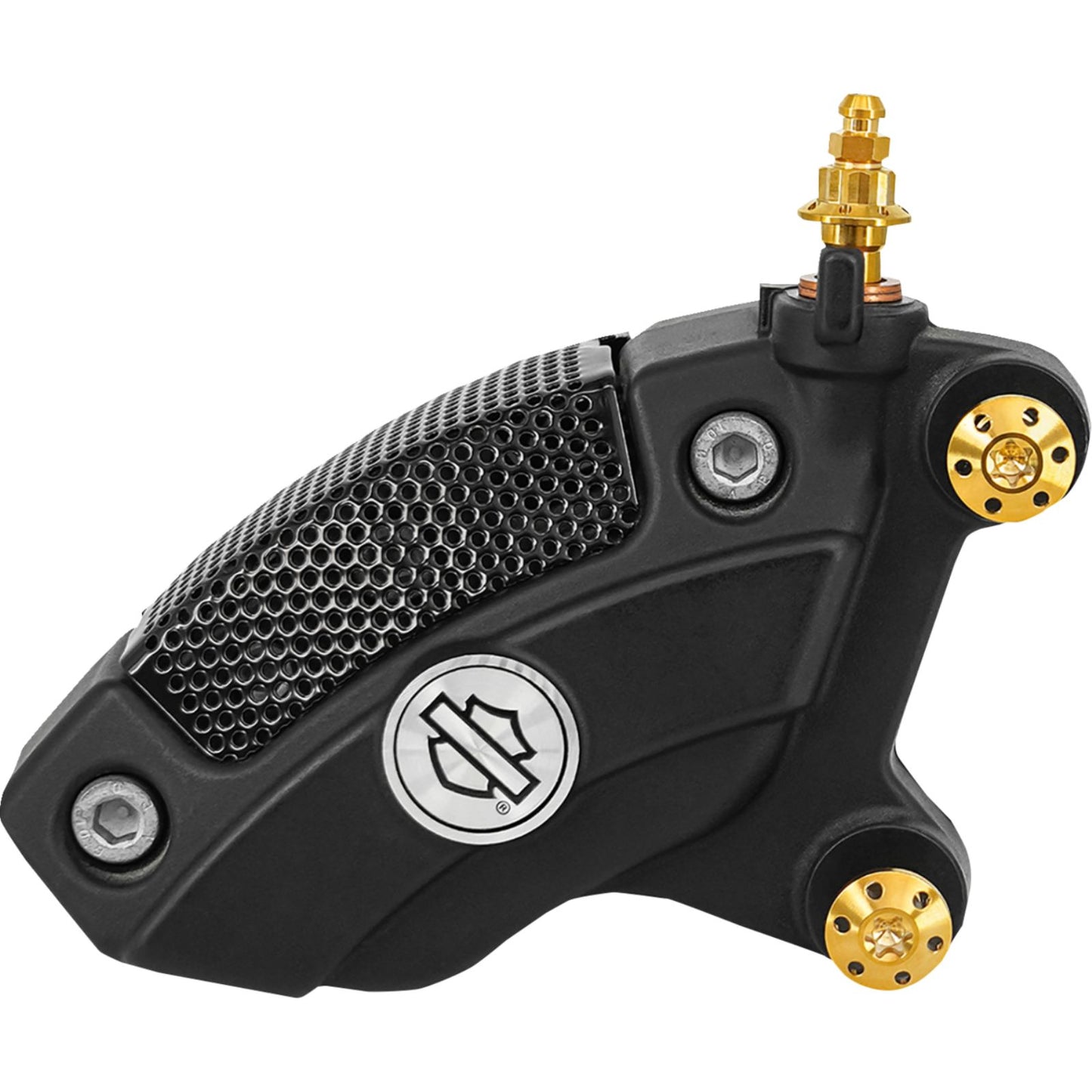 Arlen Ness Banjo Bolt with Bleeder - 10mm - Gold [MPN: 300-823]_2015972