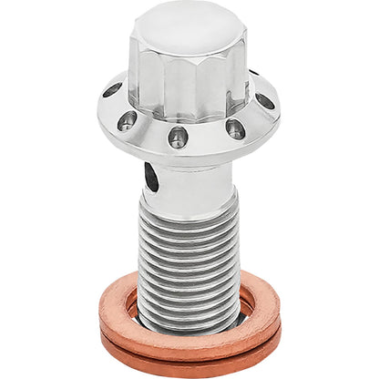 Arlen Ness Banjo Bolt - 3/8"-24 - Polished [MPN: 300-824]_2016002
