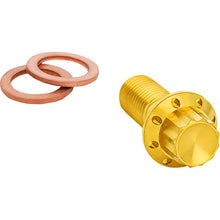 Arlen Ness Banjo Bolt - 3/8"-24 - Gold [MPN: 300-826]_2016006