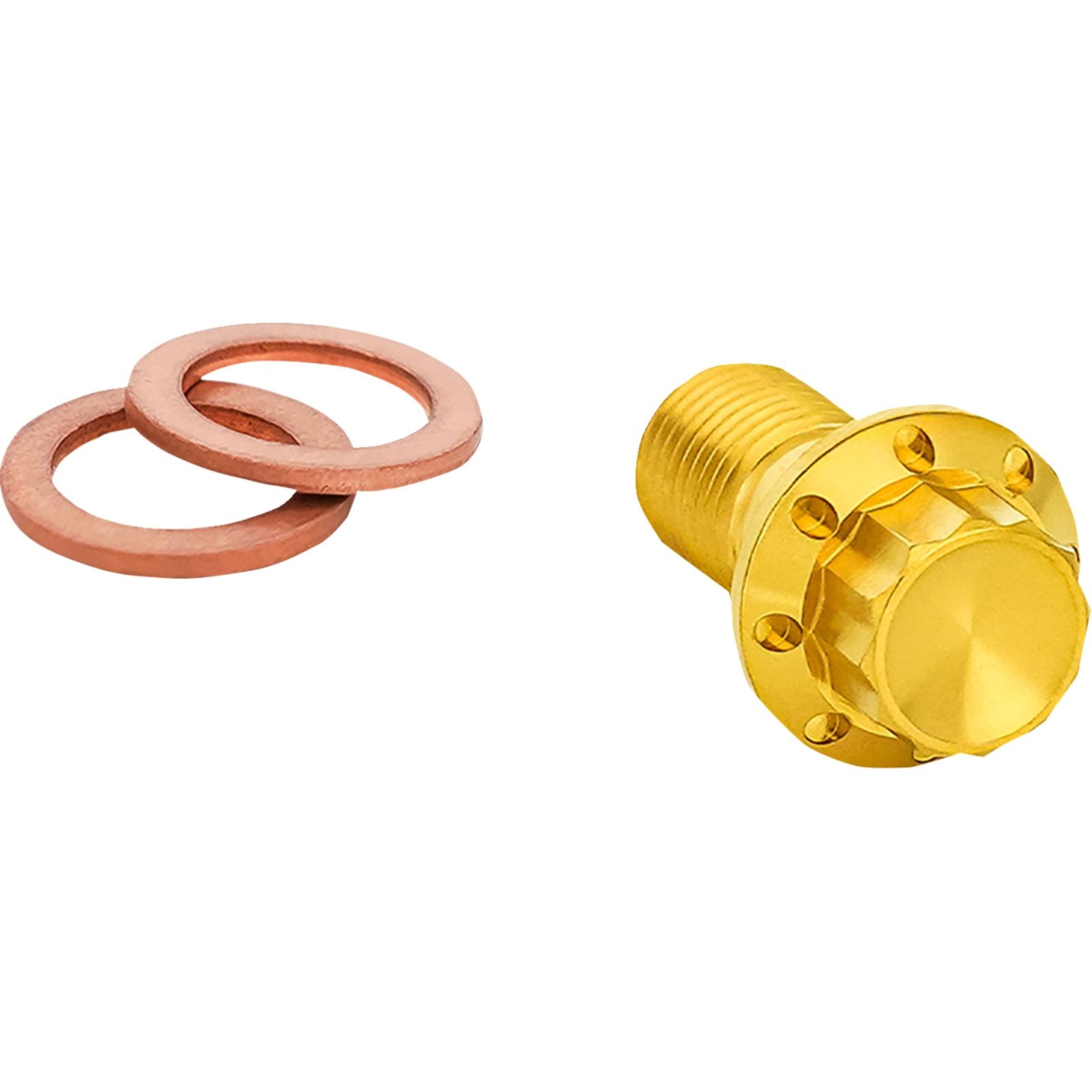 Arlen Ness Banjo Bolt - M10x1.0 - Gold [MPN: 300-829]_2015966