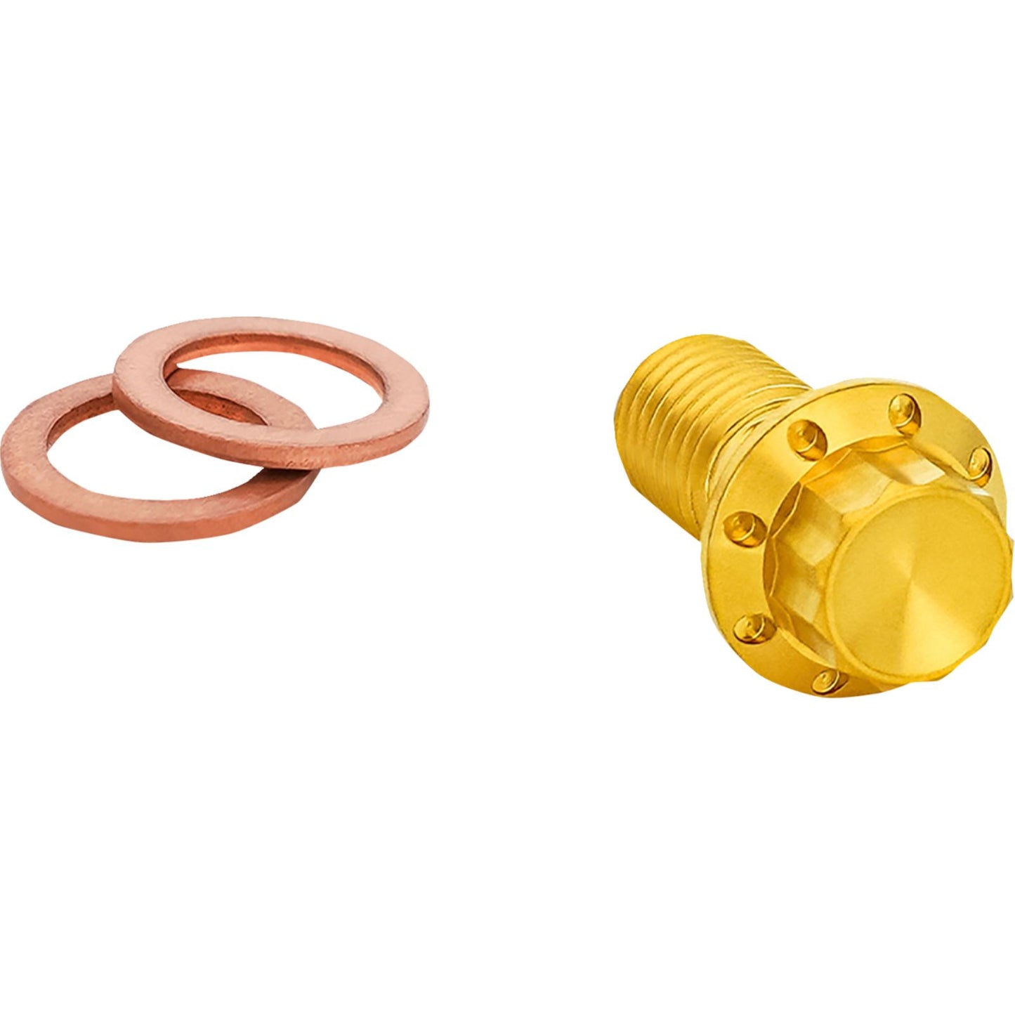 Arlen Ness Banjo Bolt - M10x1.25 - Gold [MPN: 300-832]_2016048
