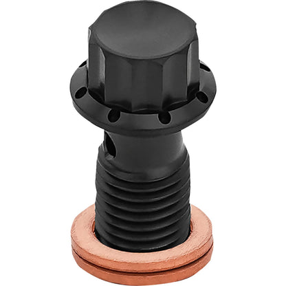 Arlen Ness Banjo Bolt - M12x1.25 - Black [MPN: 300-834]_2015960