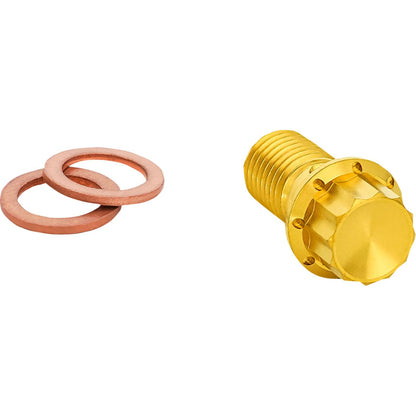 Arlen Ness Banjo Bolt - M12x1.25 - Gold [MPN: 300-835]_2015963