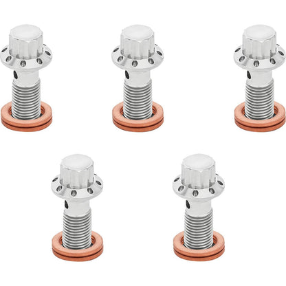 Arlen Ness Banjo Bolt 5-Pack - M10x1.25 - Polished [MPN: 300-860]_2055234
