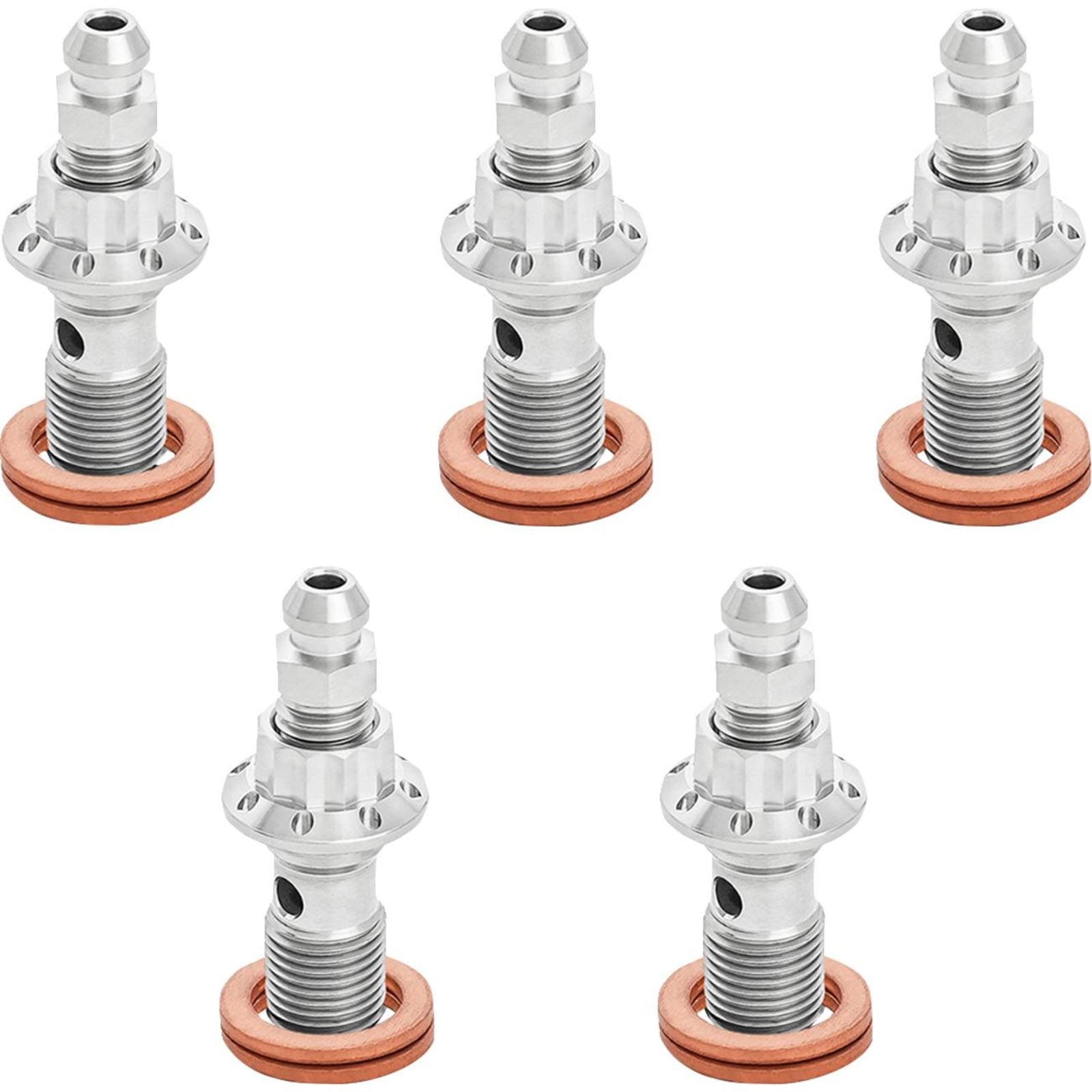 Arlen Ness Banjo Bolt 5-Pack - 10mm - Polished [MPN: 300-866]_2055241