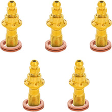 Arlen Ness Banjo Bolt 5-Pack - 10mm - Gold [MPN: 300-868]_2016012