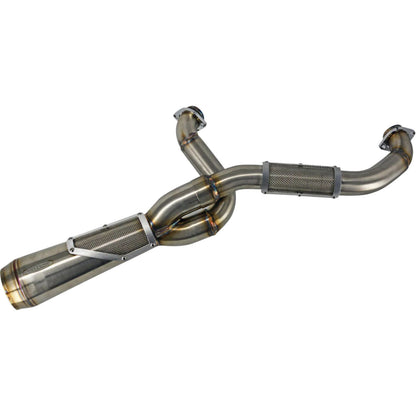 Trask Performance 2-into-1 Big Sexy Exhaust System - Stainless for M8 Softail [MPN: TM-5132]_2015980