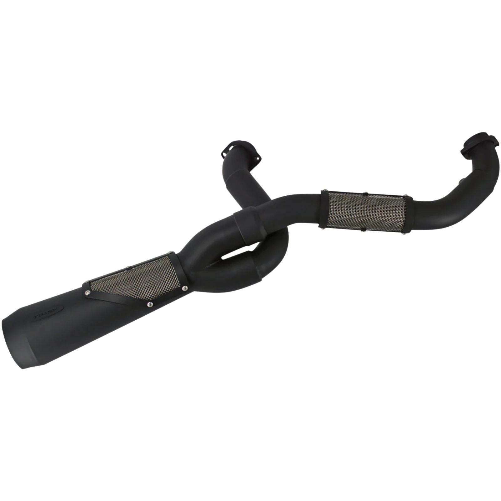 Trask Performance 2-into-1 Big Sexy Exhaust System - Stainless for M8 Softail [MPN: TM-5132BK]_2016053