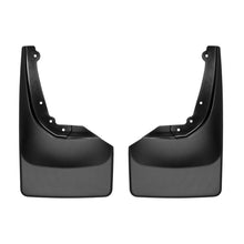 WeatherTech No Drill Mudflaps fits 2017+ Nissan Titan - Black (No Fender Flares/Lip Molding) [MPN: 120084]_2020260