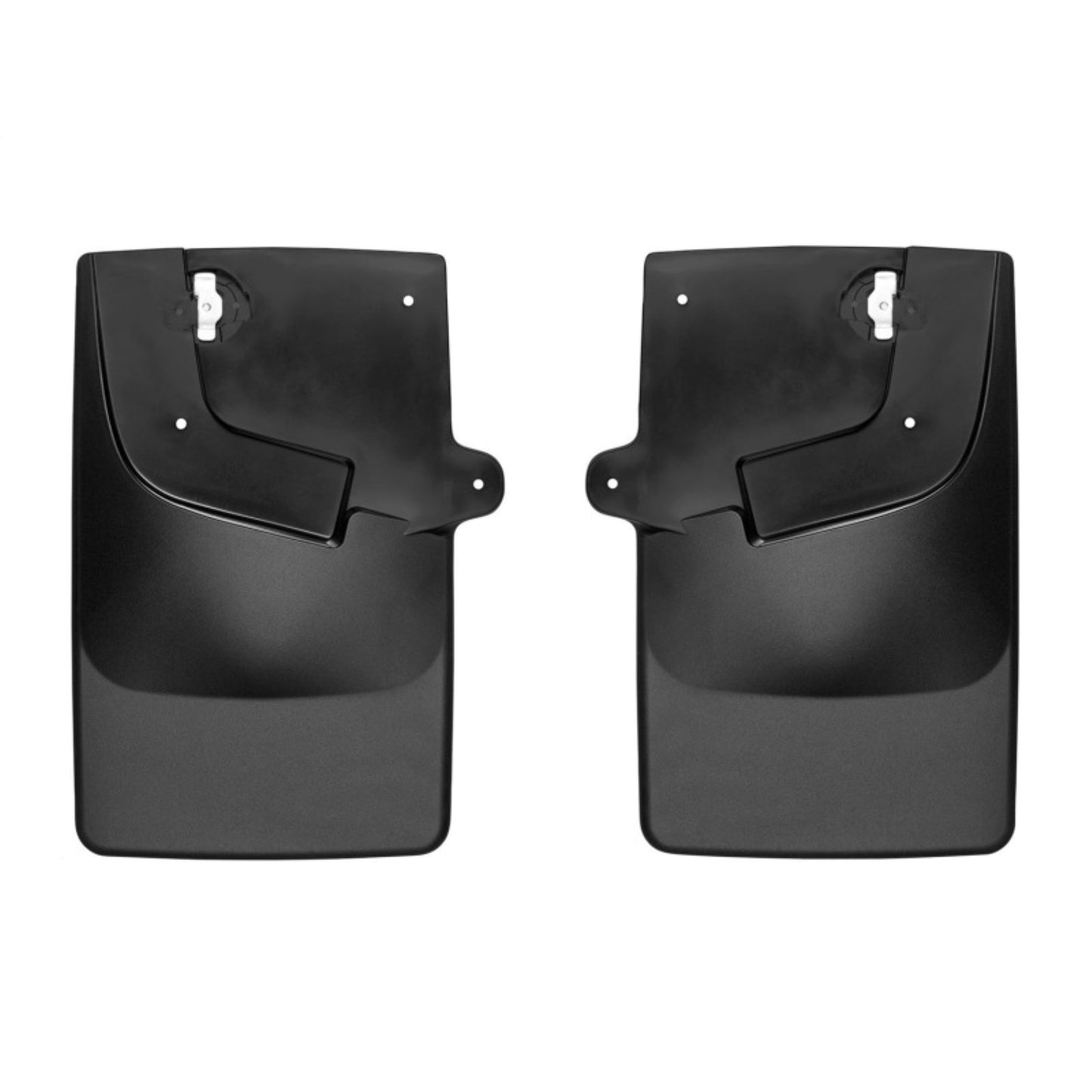 WeatherTech No Drill Mudflaps fits 2017+ Chevrolet Colorado - Black (ZR2 Model Only) [MPN: 120085]_2042457