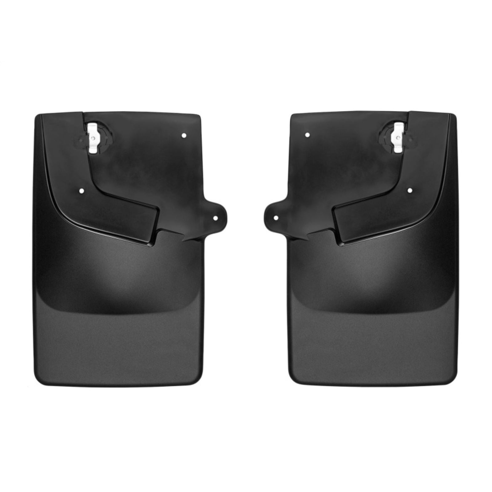 WeatherTech No Drill Mudflaps fits 2017+ Chevrolet Colorado - Black (ZR2 Model Only) [MPN: 120085]_2042457