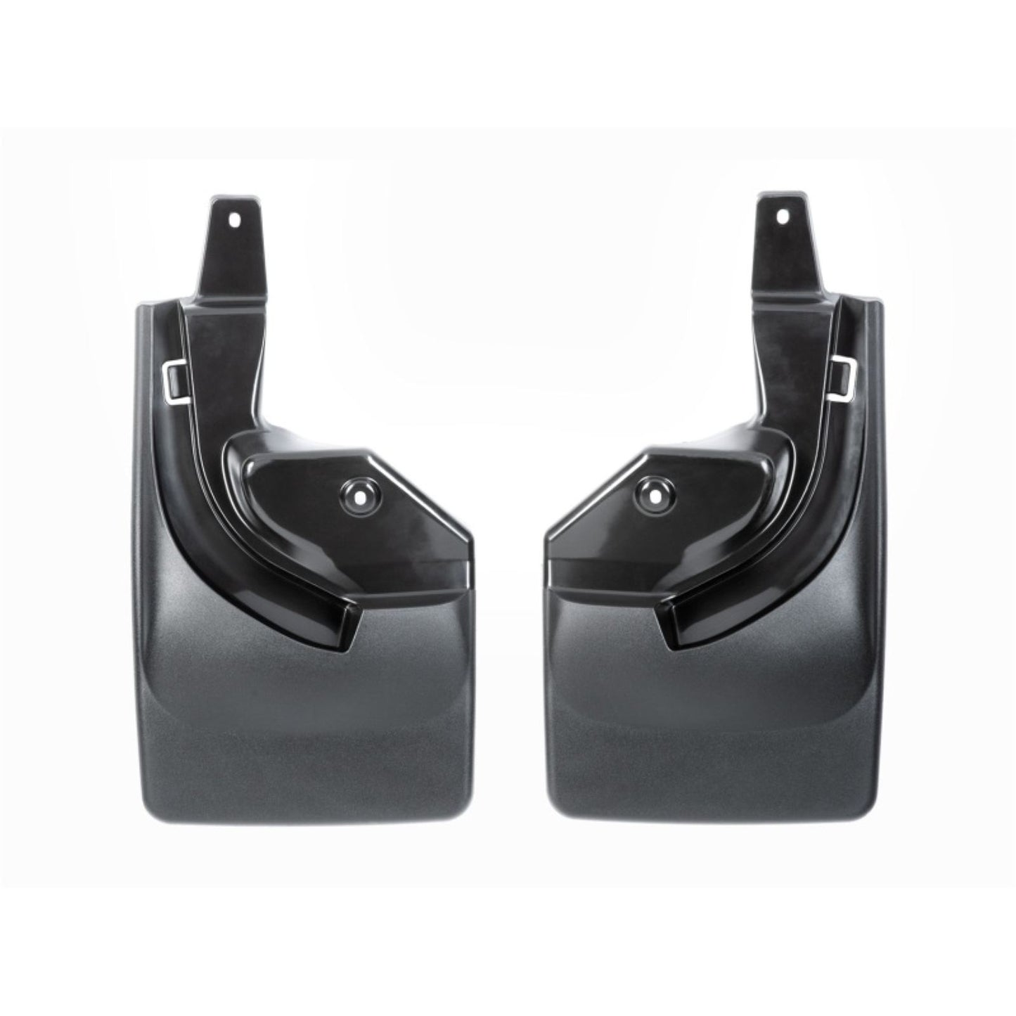 WeatherTech Rear No Drill MudFlaps fits 2018+ Jeep Wrangler JL - Black [MPN: 120097]_2048525