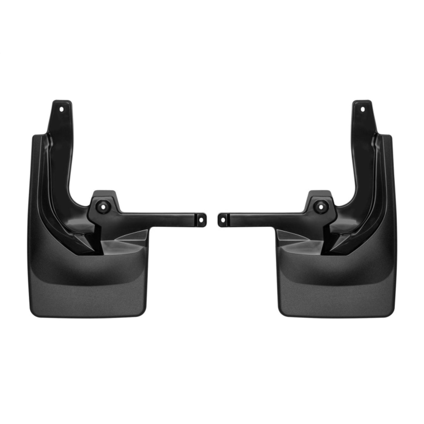 WeatherTech Rear No Drill MudFlaps fits 2018+ Jeep Wrangler Sport/Sport S - Black [MPN: 120099]_2017222