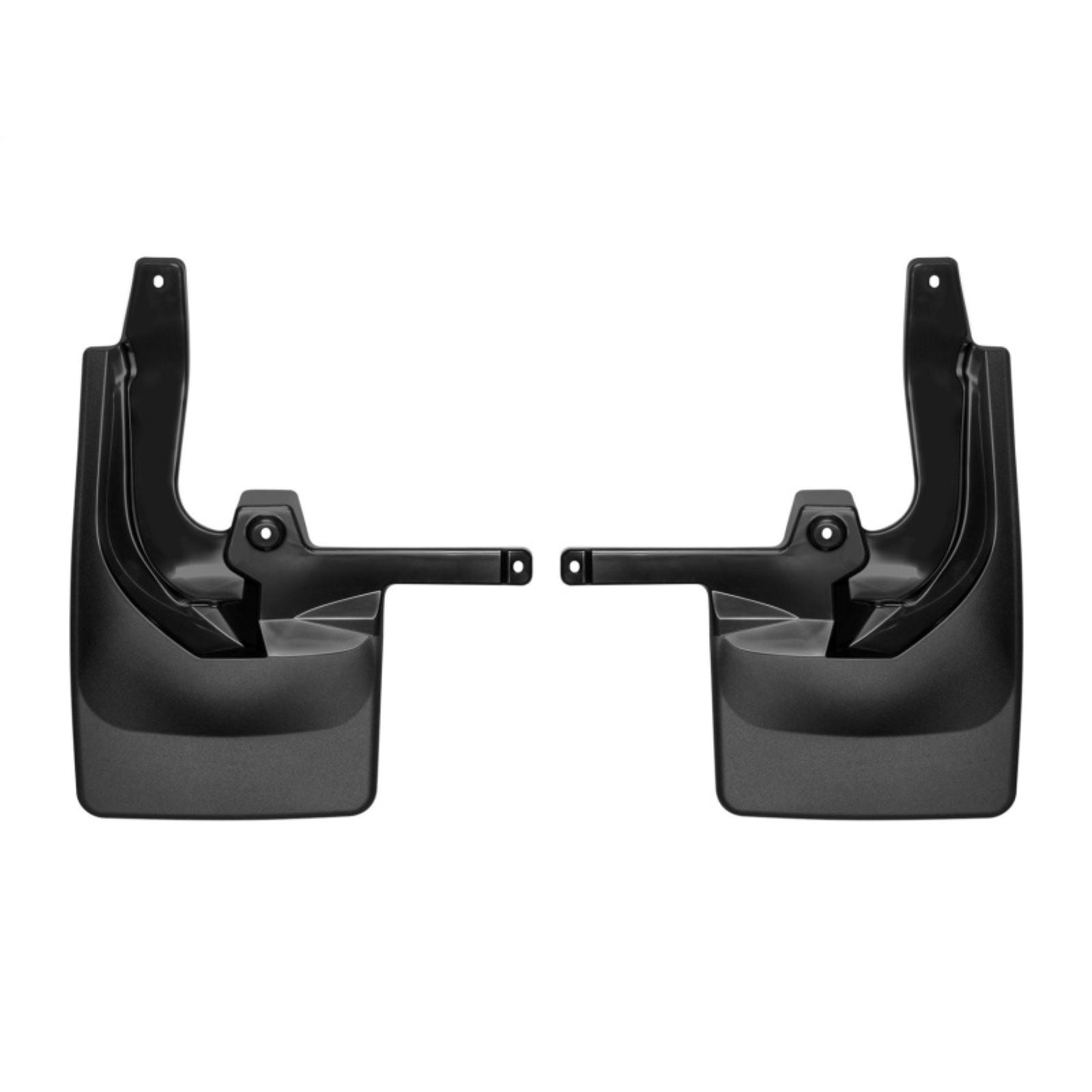 WeatherTech Rear No Drill MudFlaps fits 2018+ Jeep Wrangler Sport/Sport S - Black [MPN: 120099]_2017222