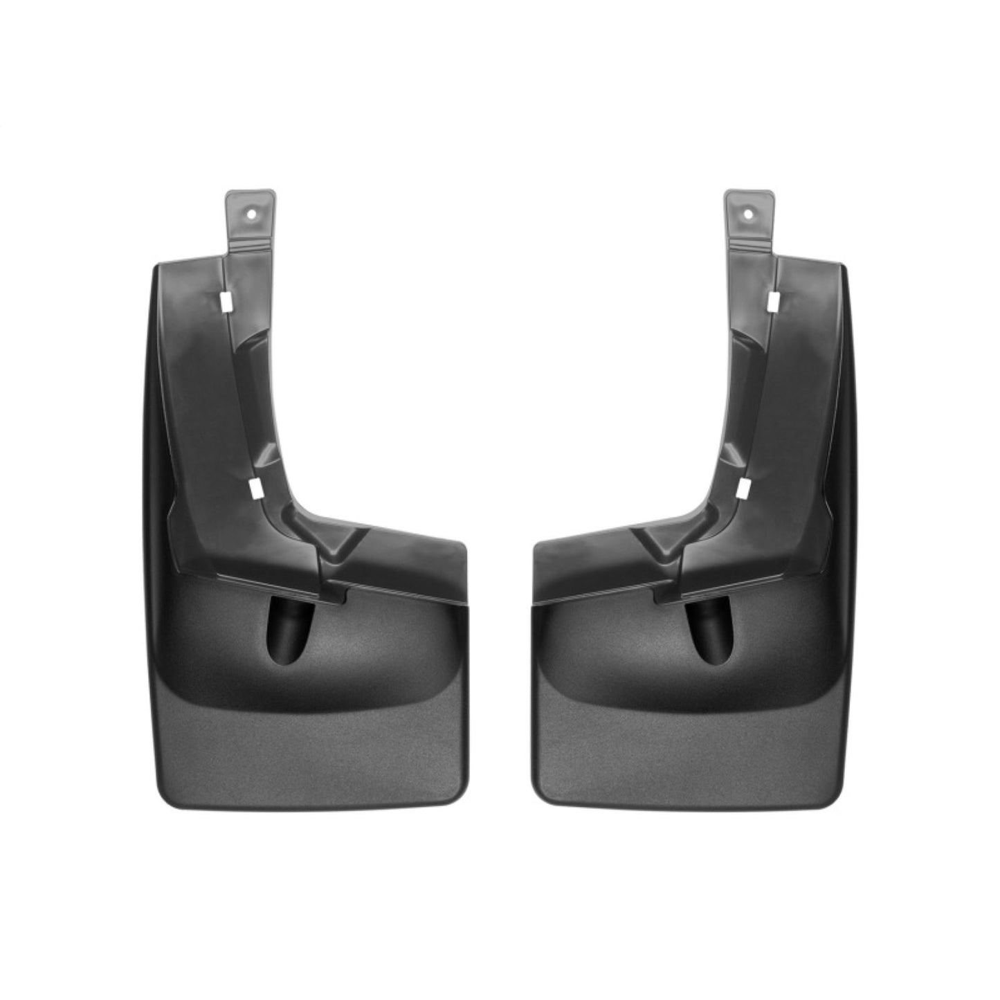 WeatherTech No Drill Rear Mudflaps fits 2019+ Ford Ranger - Black [MPN: 120106]_2017429