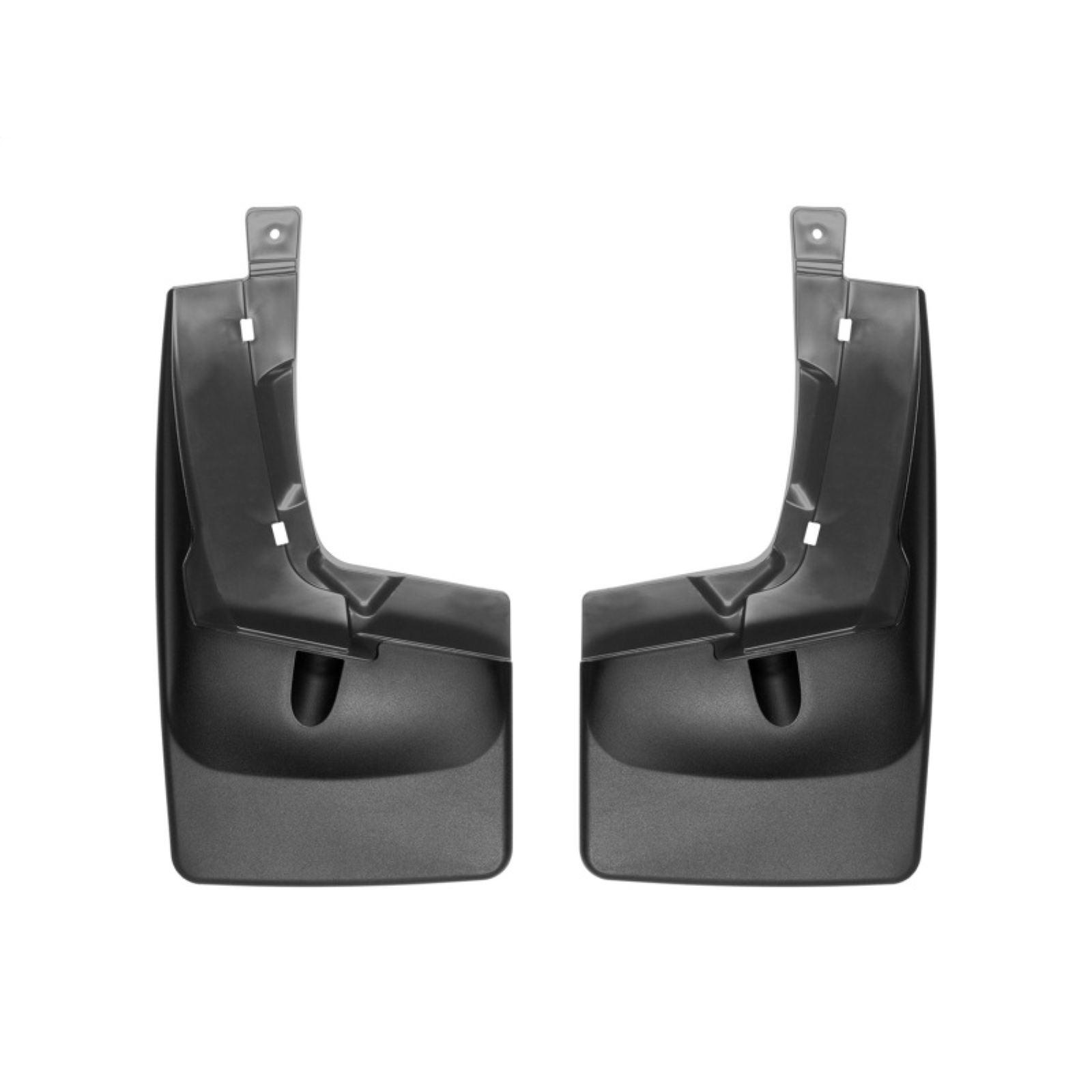 WeatherTech No Drill Rear Mudflaps fits 2019+ Ford Ranger - Black [MPN: 120106]_2017429