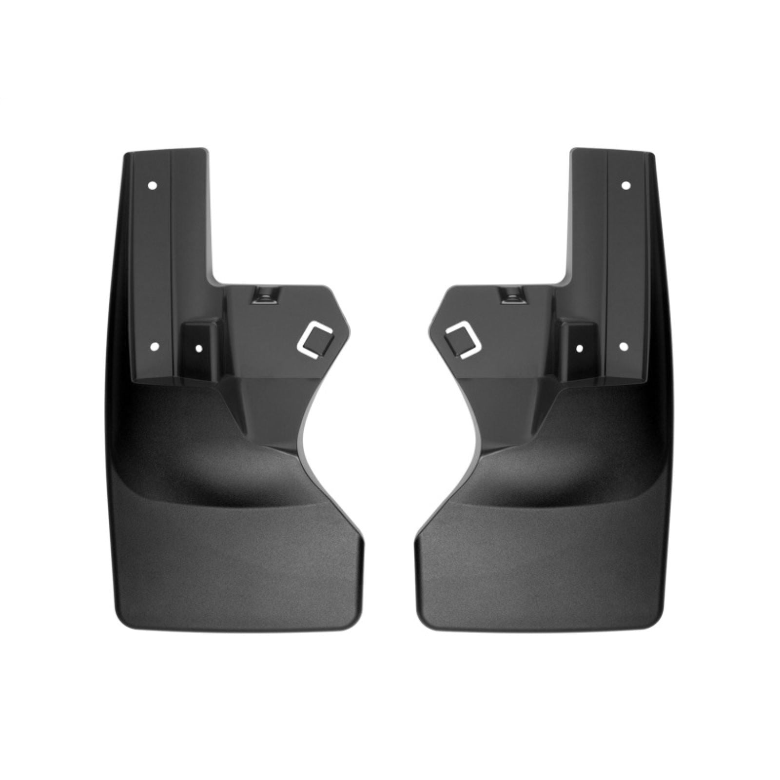 WeatherTech No Drill Mudflaps fits 2020+ Jeep Gladiator Overland/Sport - Black [MPN: 120113]_2037339