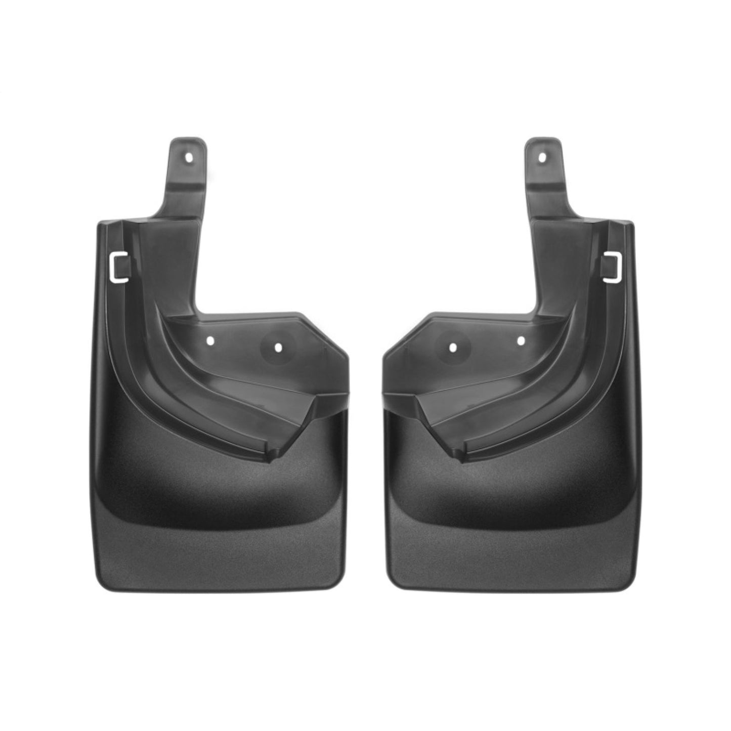 WeatherTech No Drill Mudflaps fits '18+ Jeep Wrangler Rubicon Rear - Black [MPN: 120100]_2017641