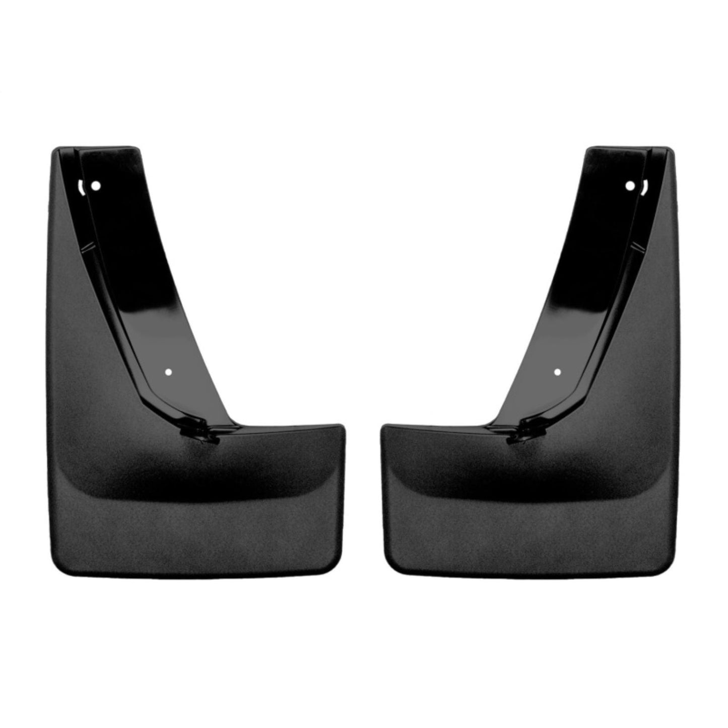 WeatherTech Rear No Drill Mudflaps fits 2021+ Chevy Suburban - Black [MPN: 120125]_2017613