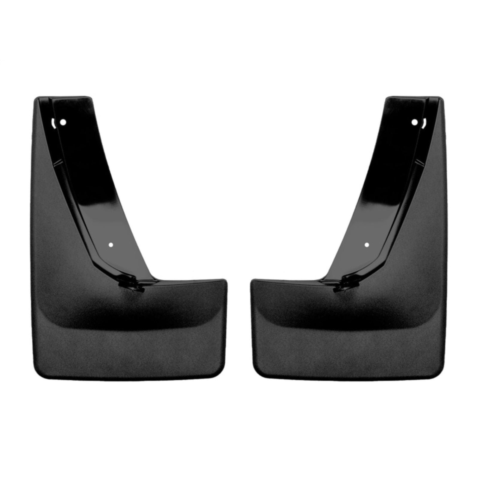 WeatherTech Rear No Drill Mudflaps fits 2021+ Chevy Suburban - Black [MPN: 120125]_2017613