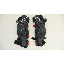 Alpinestars RK-7 Plasma Knee Braces - Black/Red - Medium OPEN BOX [MPN: 6500825-13-M]_2048757