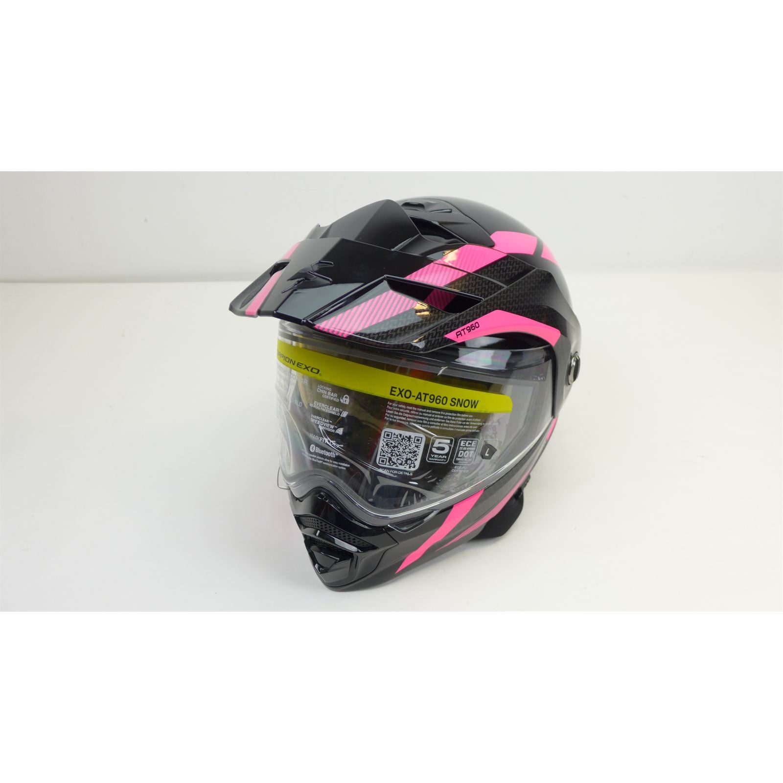 ScorpionEXO EXO-AT960 Cold Weather Helmet Hicks Pink - Large OPEN BOX [MPN: 96-1175-SD]_2048752