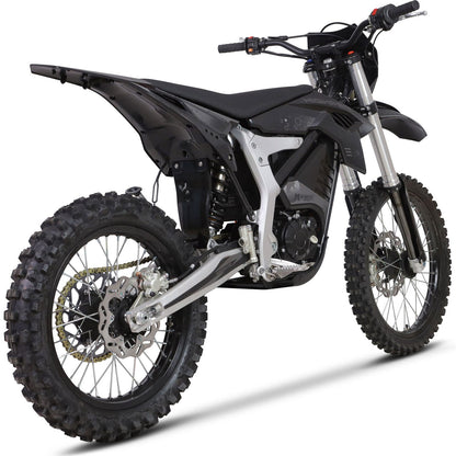 MotoTec USA Venom 72v 12000w Electric Dirt Bike - Black [MPN: MT-Venom-72v-12000w_Black]_2048707