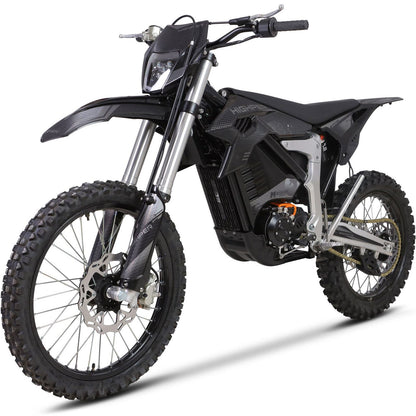 MotoTec USA Venom 72v 12000w Electric Dirt Bike - Black [MPN: MT-Venom-72v-12000w_Black]_2048704