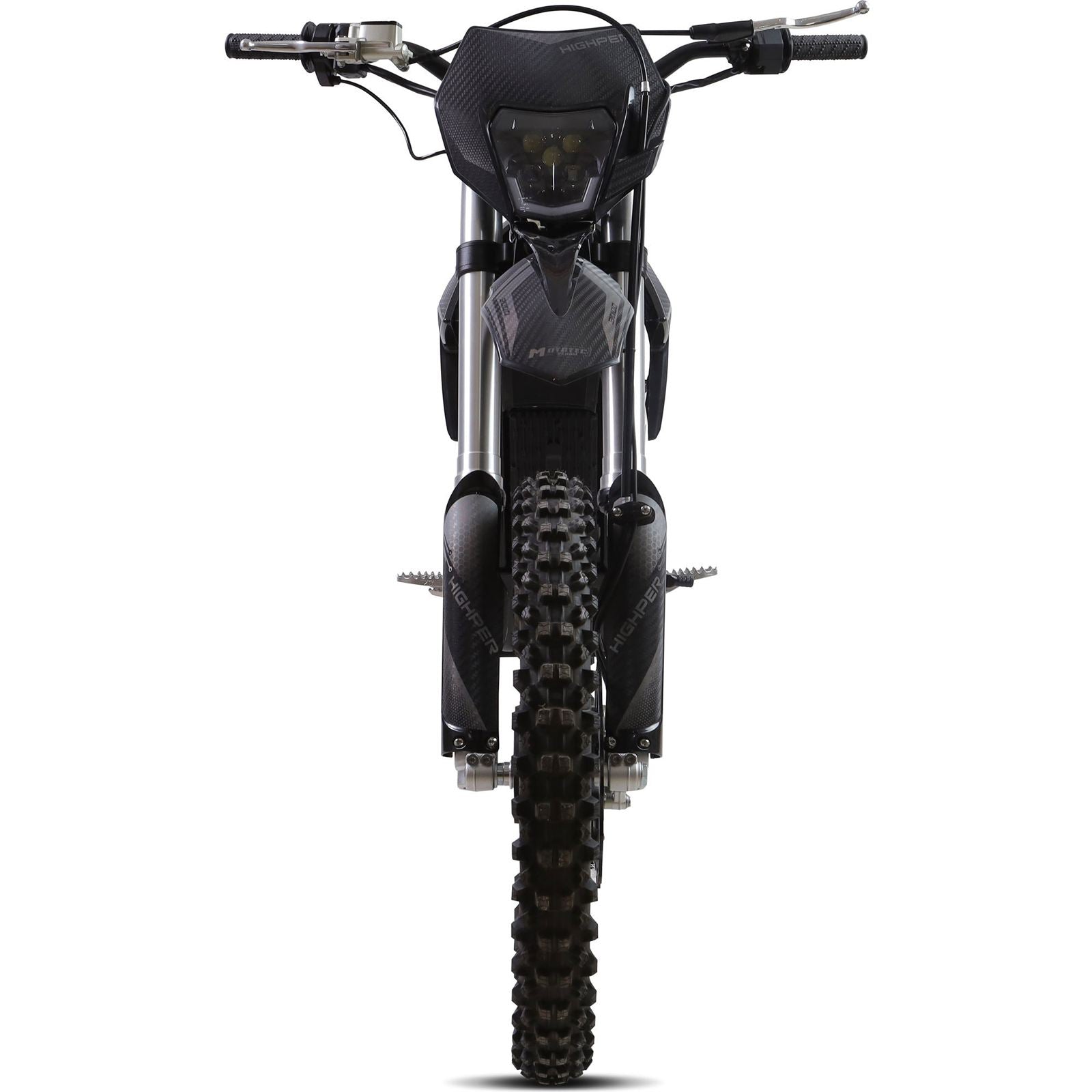 MotoTec USA Venom 72v 12000w Electric Dirt Bike - Black [MPN: MT-Venom-72v-12000w_Black]_2048708