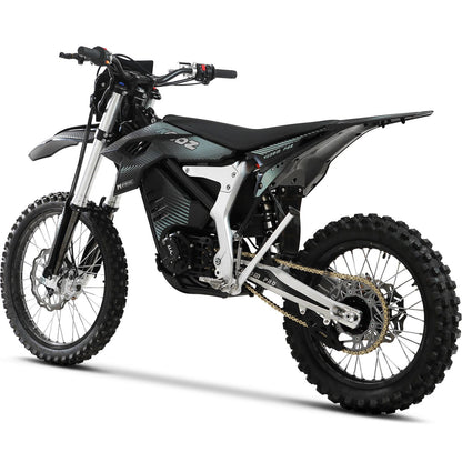 MotoTec USA Venom 72v 30000w Electric Dirt Bike - Black [MPN: MT-Venom-72v-30000w_Black]_2048730