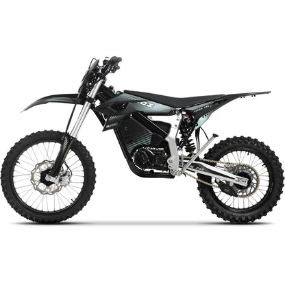 MotoTec USA Venom 72v 30000w Electric Dirt Bike - Black [MPN: MT-Venom-72v-30000w_Black]_2048729