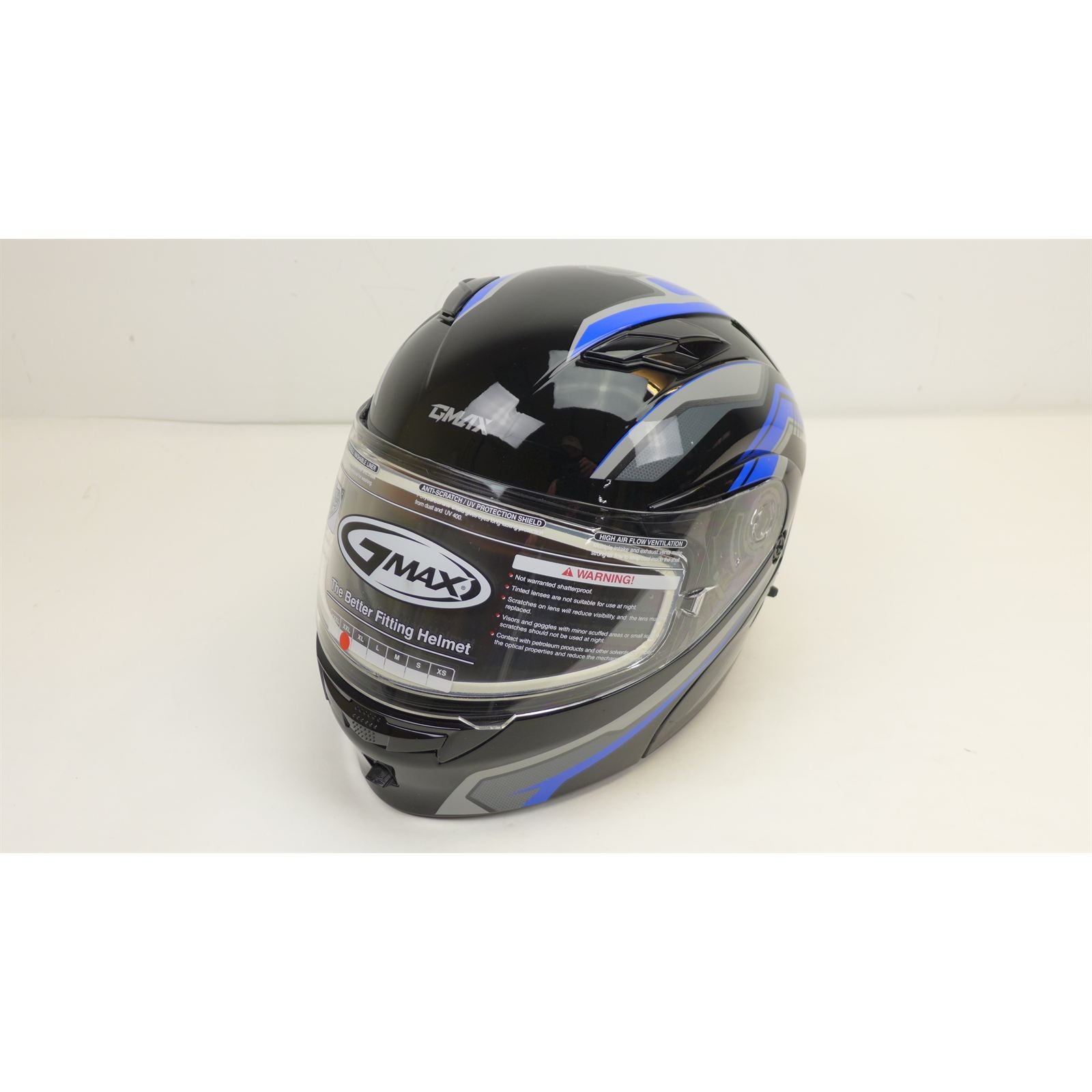 GMax MD-01S Transistor Snow Helmet - Blue/Black - 2XL OPEN BOX [MPN: M20139438]_2061588