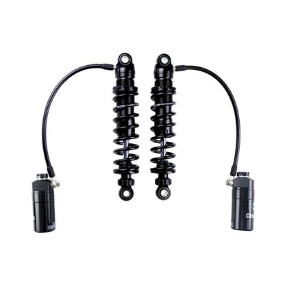 Ohlins 36 Twin Blackline 12in Blk Reservoir Shocks for 14-26 Harley FL Touring [MPN: HD 050]_2057489