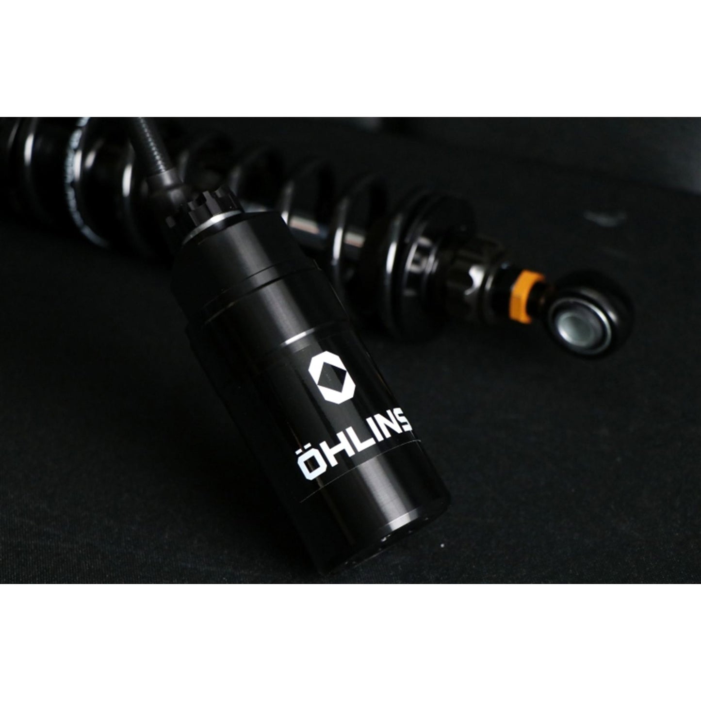Ohlins 36 Twin Blackline 13in Blk Reservoir Shocks for 14-26 Harley FL Touring [MPN: HD 051]_2057814