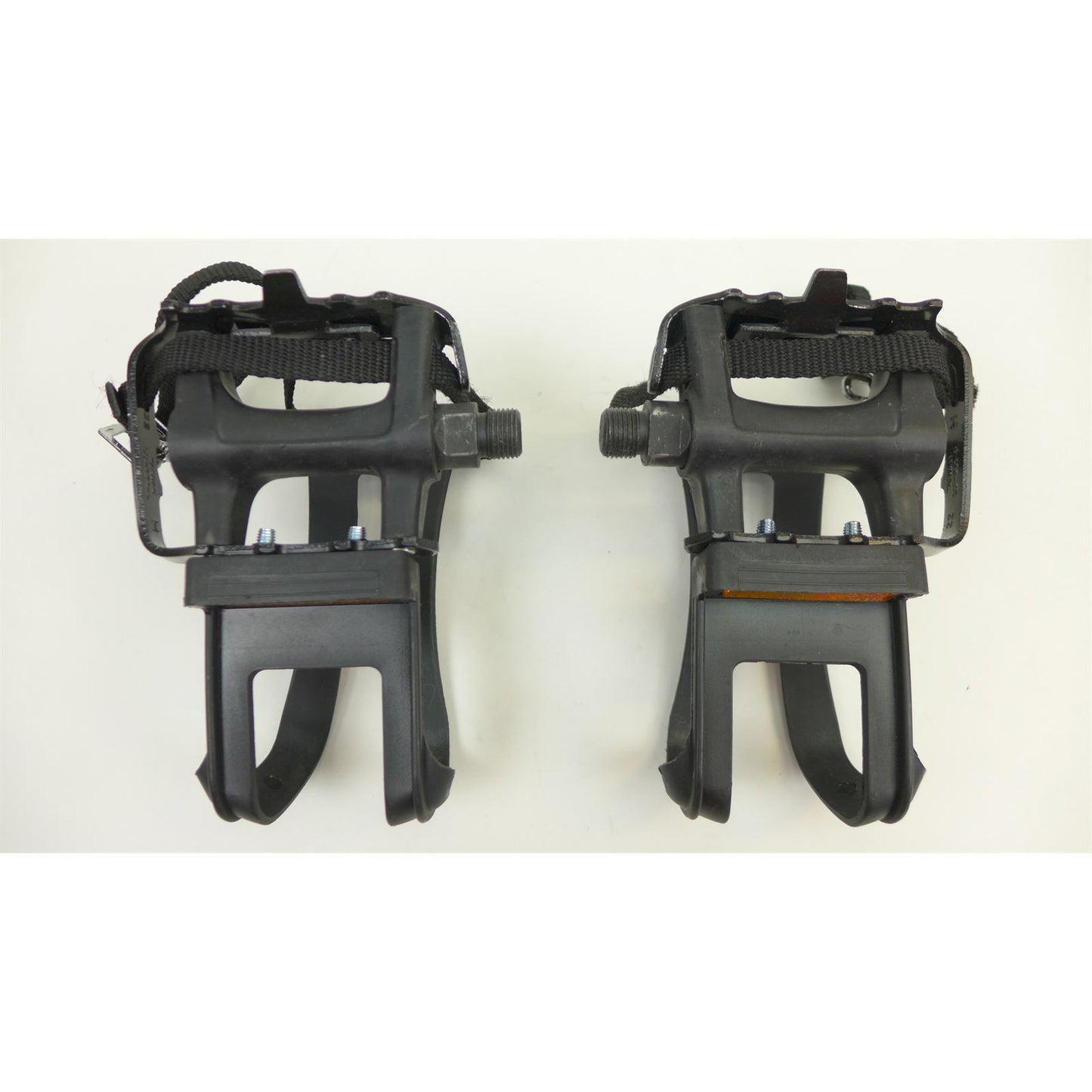 Dimension Sport Combo Pedals/Toe Clip 9/16", Black OPEN BOX [MPN: LU951+MT11+VP704WL]_2048762