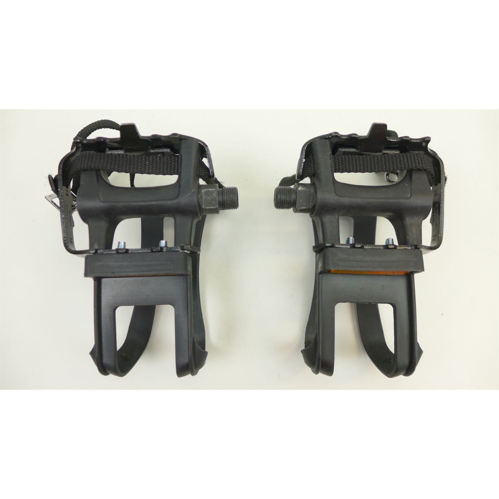 Dimension Sport Combo Pedals/Toe Clip 9/16", Black OPEN BOX [MPN: LU951+MT11+VP704WL]_2048762
