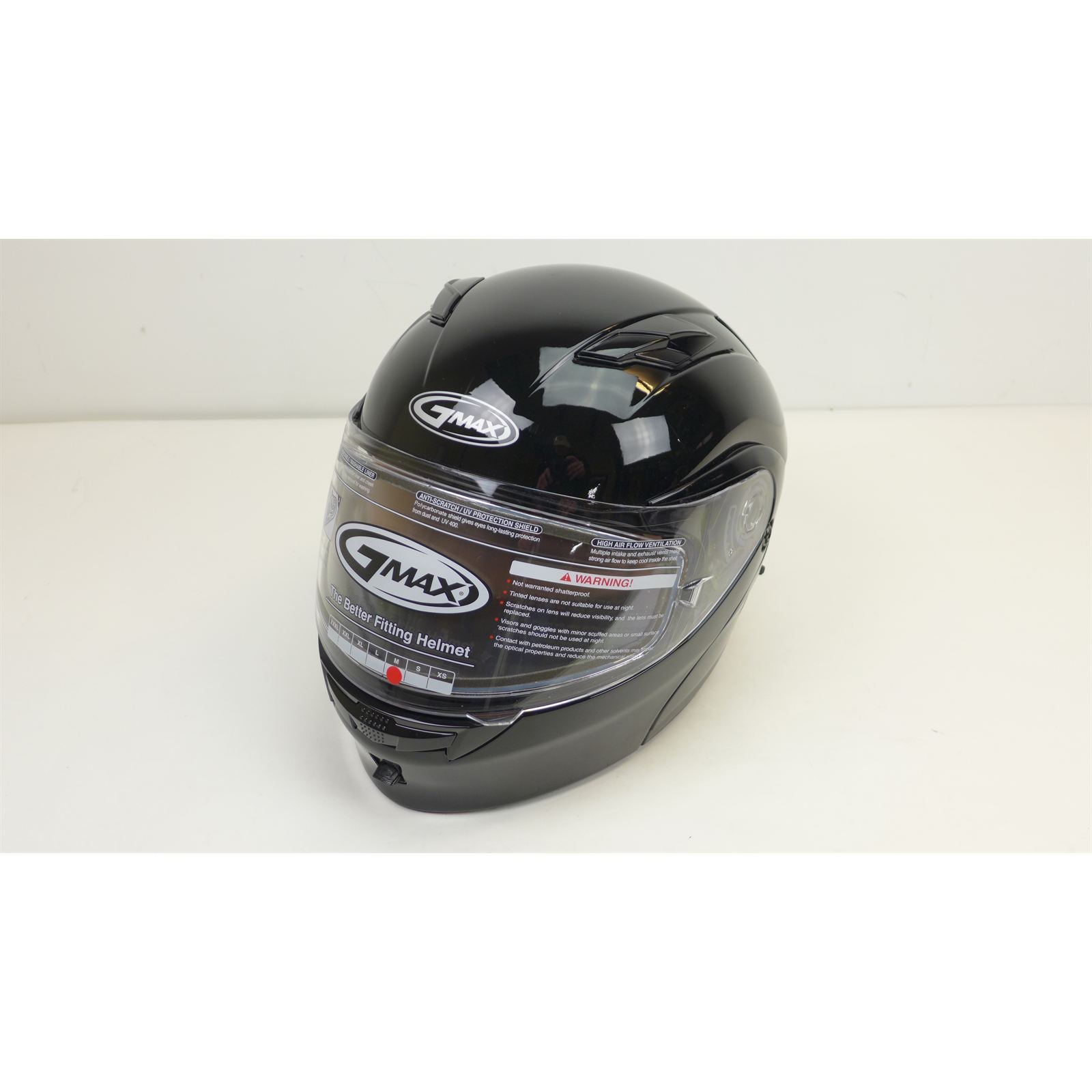 GMax MD-01S Modular Snow Helmet - Black - Medium OPEN BOX [MPN: M2010025]_2061692