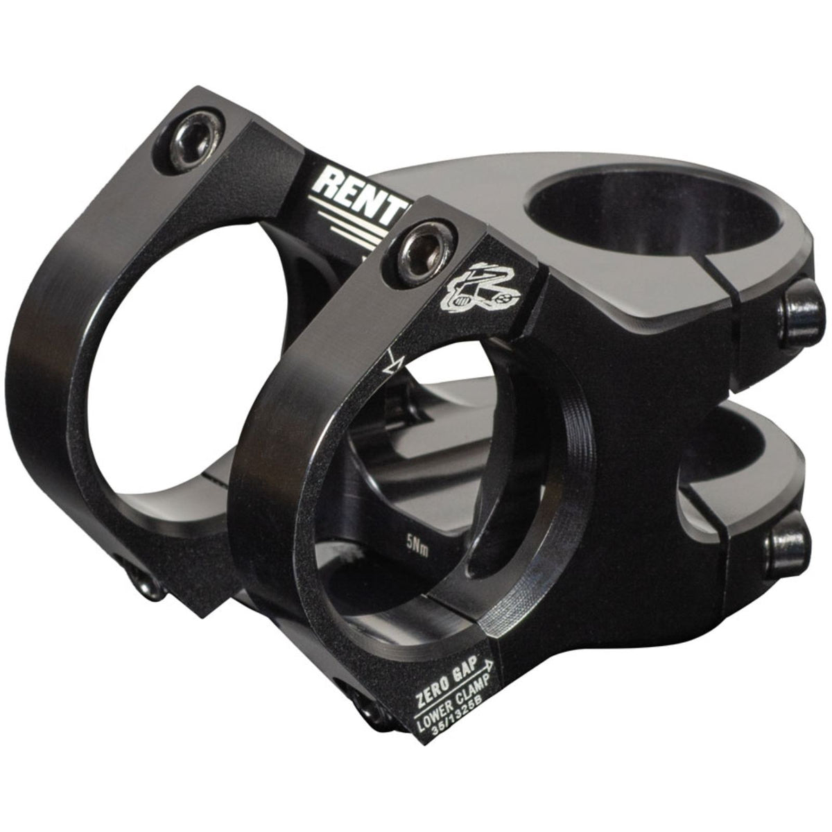 Renthal V2 Apex Stem 35 x 50 mm. -  Black/Black [MPN: STM128-01-005-01]_2738687