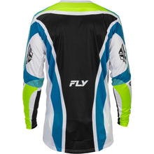 FLY Racing Lite LE Current Jersey - White/Lime/Blue_2055358