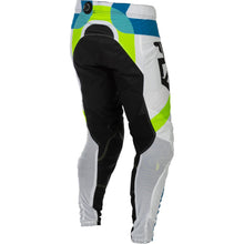 Fly Racing Youth Elite LE Current Pants - White/Lime/Blue - Size 26 [MPN: 379-73526]_2055299