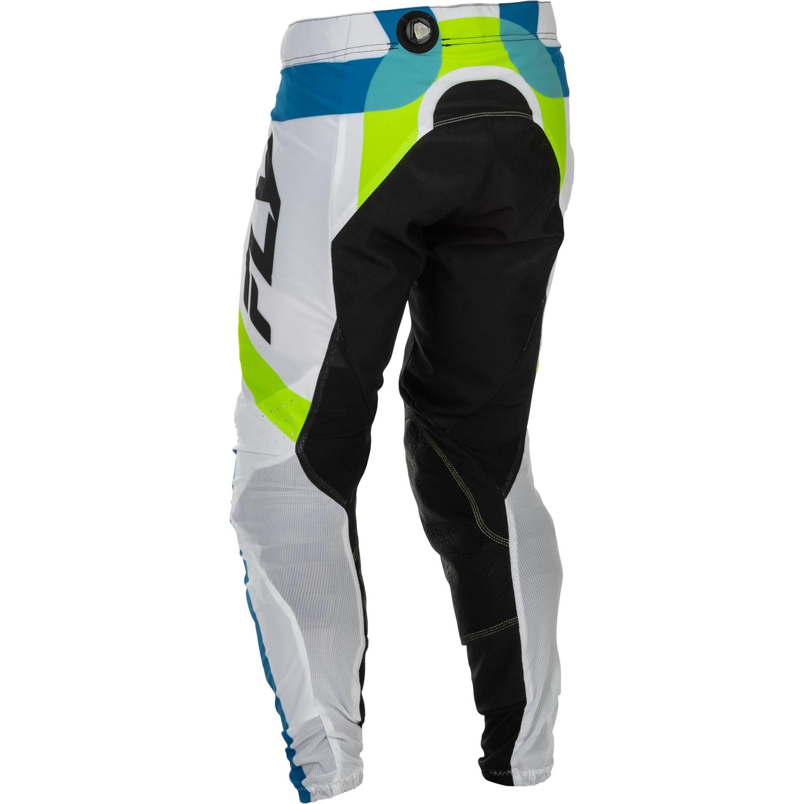 Fly Racing Youth Elite LE Current Pants - White/Lime/Blue - Size 26 [MPN: 379-73526]_2055383