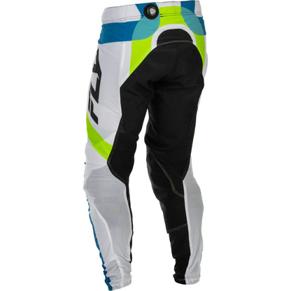 FLY Racing Lite LE Current Pants - White/Lime/Blue_2055386